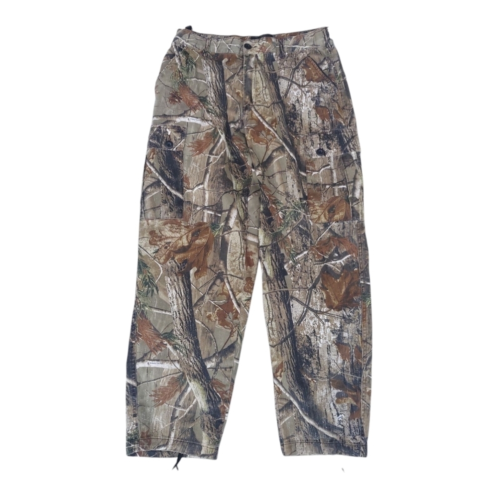 VTG Realtree Redhead Camo Gorpcore Pants 32x29 Hunting Cargo Size M Adjustable